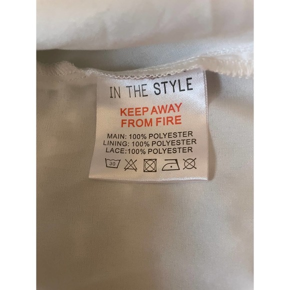 NWT In the Style Womens Floral Button-Up Shirtdress Long Sleeve Size 8 Blue - Picture 3 of 6